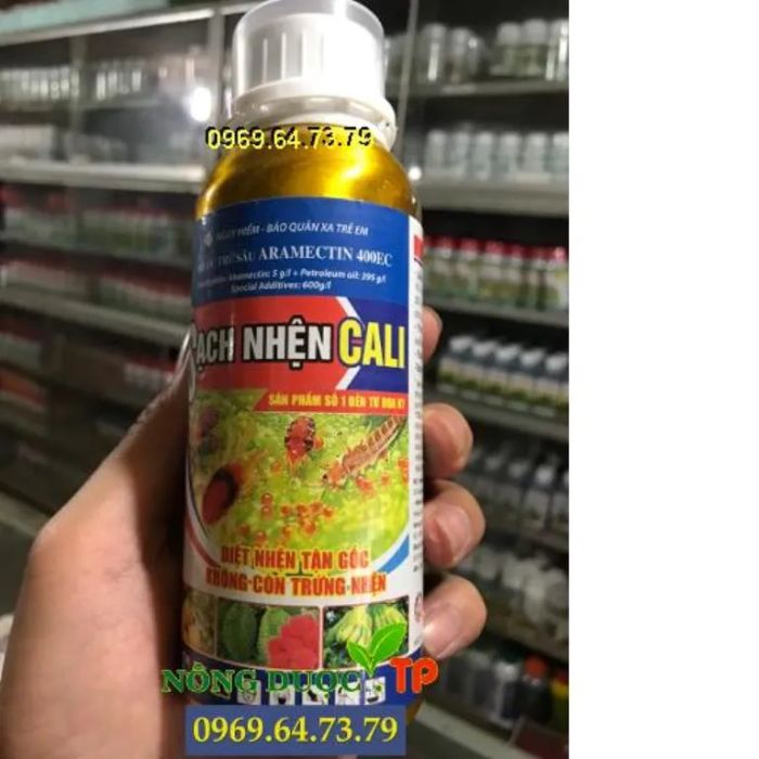 Hình ảnh thuốc đặc trị nhện Sạch Nhện Cali chính hãng