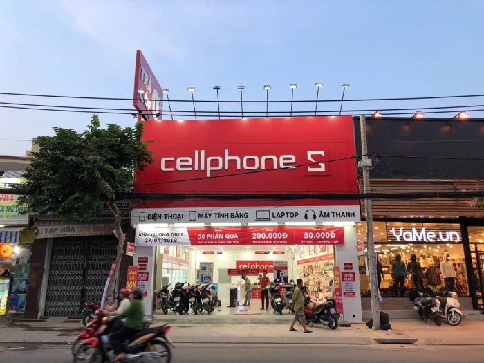 Hình ảnh cửa hàng CellphoneS