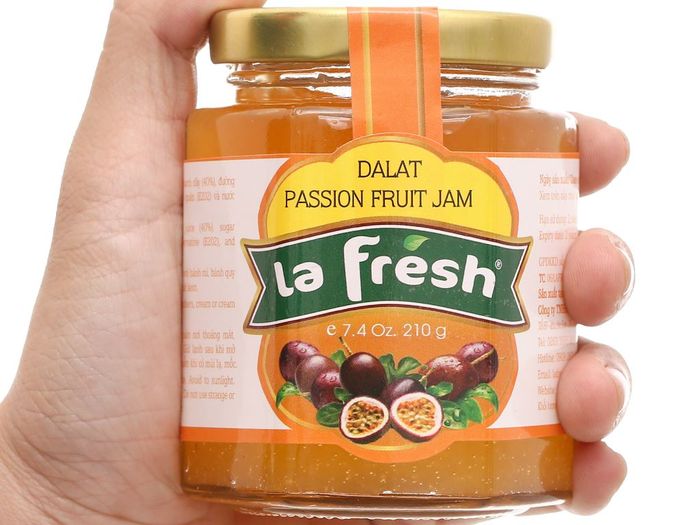Hình ảnh mứt chanh dây La Fresh đóng hũ