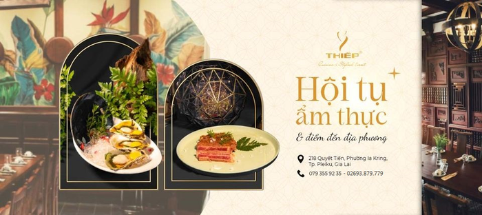 Không gian sang trọng và nghệ thuật tại Ý Thiếp