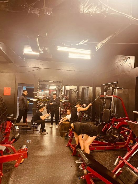 Hình ảnh không gian tập luyện tại King Gym