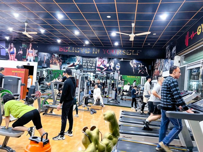 Hệ thống máy tập cao cấp tại HC Fitness Center