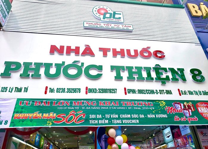 Không gian phục vụ chuyên nghiệp tại Nhà thuốc Phước Thiện