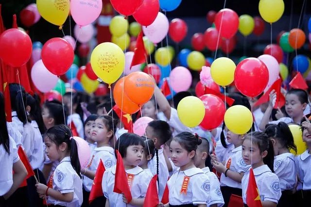 Hình ảnh minh họa chân thực về ngày khai giảng (Nguồn: Internet)