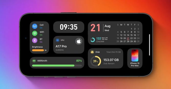 Tiện ích Widget