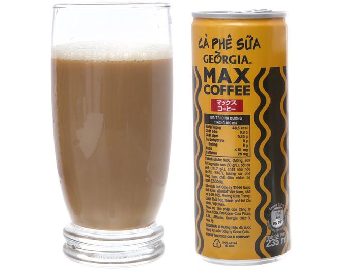 Cà phê sữa Georgia Max Coffee - ảnh 1