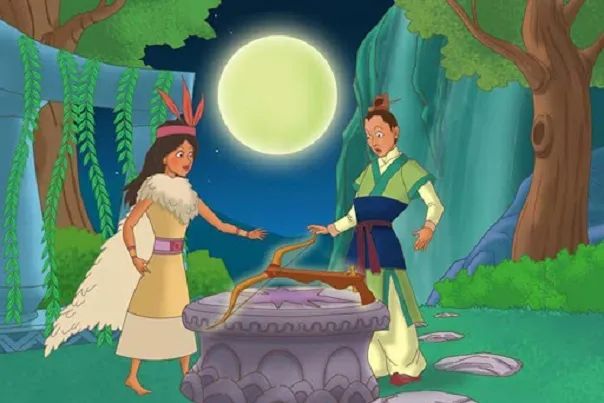 Hình ảnh minh họa số 2: Cảnh Trọng Thủy gieo mình xuống giếng