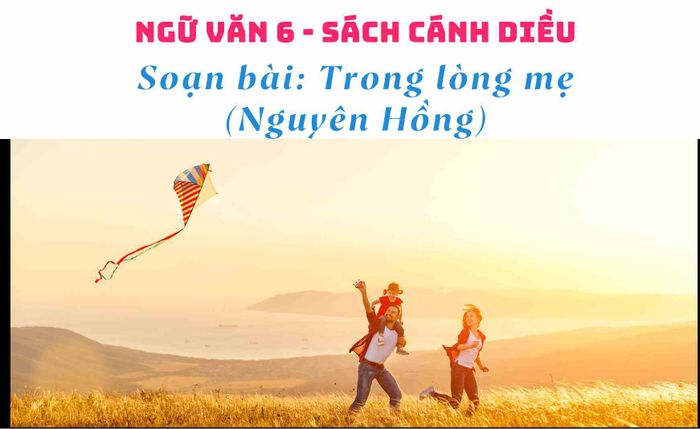 Tranh minh họa ấn tượng - Cảnh đoàn tụ mẹ con trong tác phẩm (Nguồn: Internet)