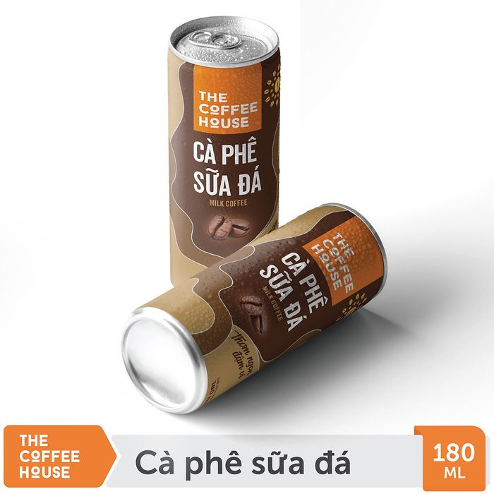 Cà phê sữa đá lon The Coffee House - ảnh 1