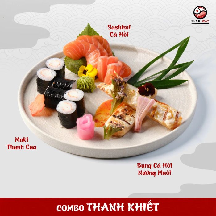 Sashimi tươi ngon chuẩn Nhật