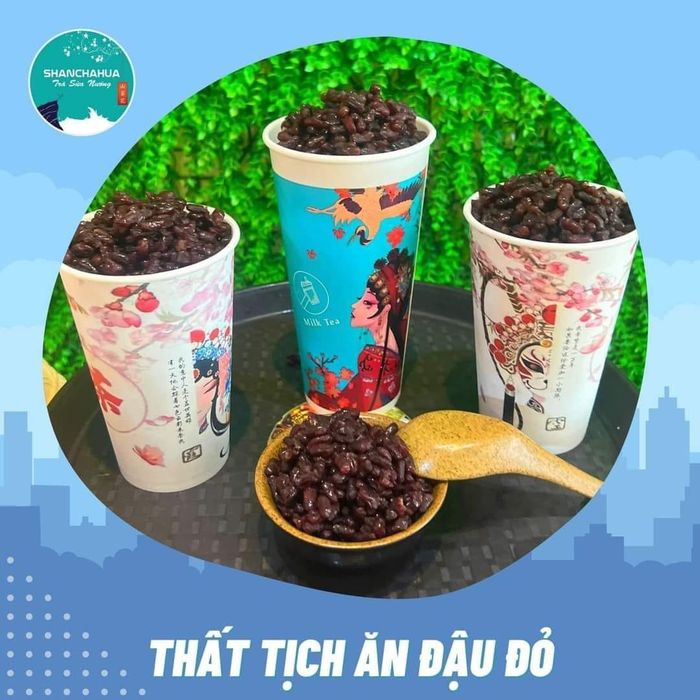 Hình ảnh trà sữa nướng Shanchahua thơm ngon