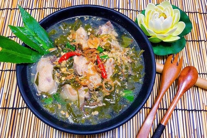 Hình ảnh canh chua lá giang thơm ngon (Nguồn: Internet)