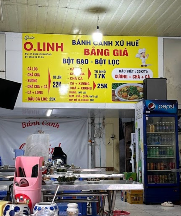 Hình ảnh tô bánh canh Huế đặc trưng tại O Linh