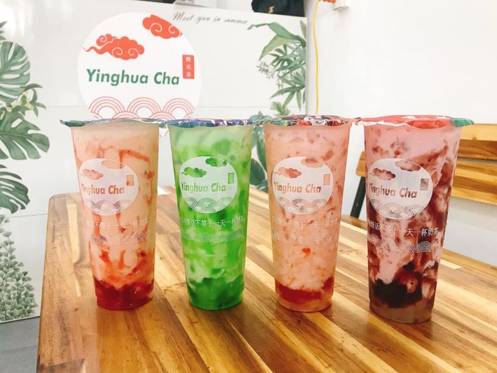 Hình ảnh trà sữa đặc biệt tại Yinghua Cha