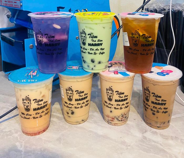 Hình ảnh những ly trà sữa thơm ngon tại Hary Tea