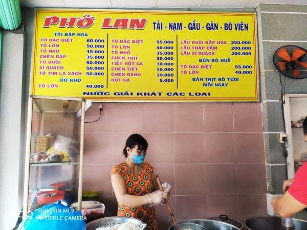 Tô phở thơm ngon đặc trưng tại Phở Lan