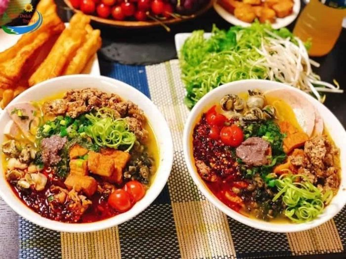 Hình ảnh minh họa sống động về ẩm thực Đà Lạt (nguồn Internet)
