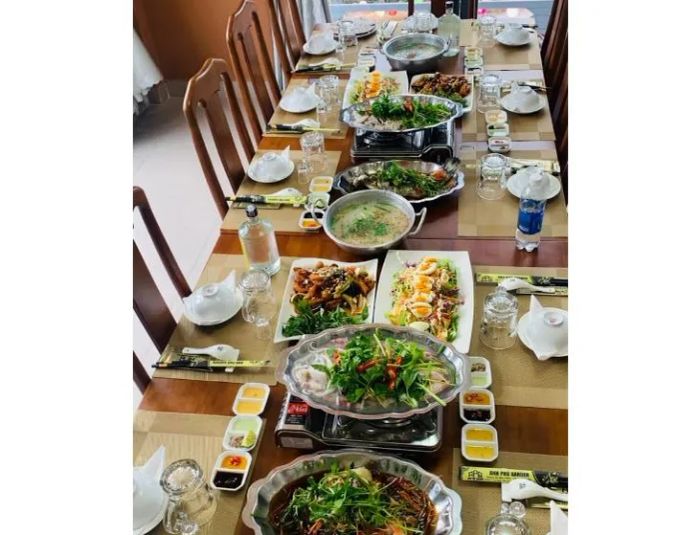 Không gian xanh mát tại Anh Phú Garden