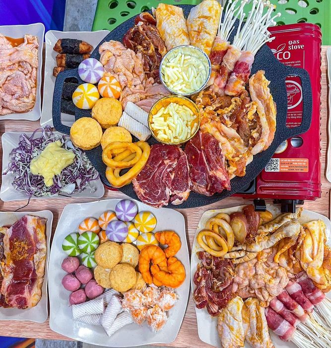 Hình ảnh nướng chảo gang tại quán