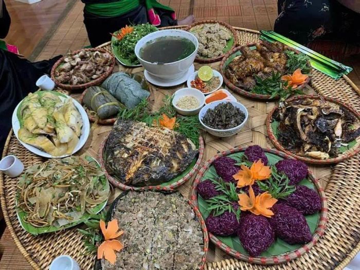 Nét đẹp ẩm thực dân tộc Thái tại Bông Ban Xanh - Ảnh 2