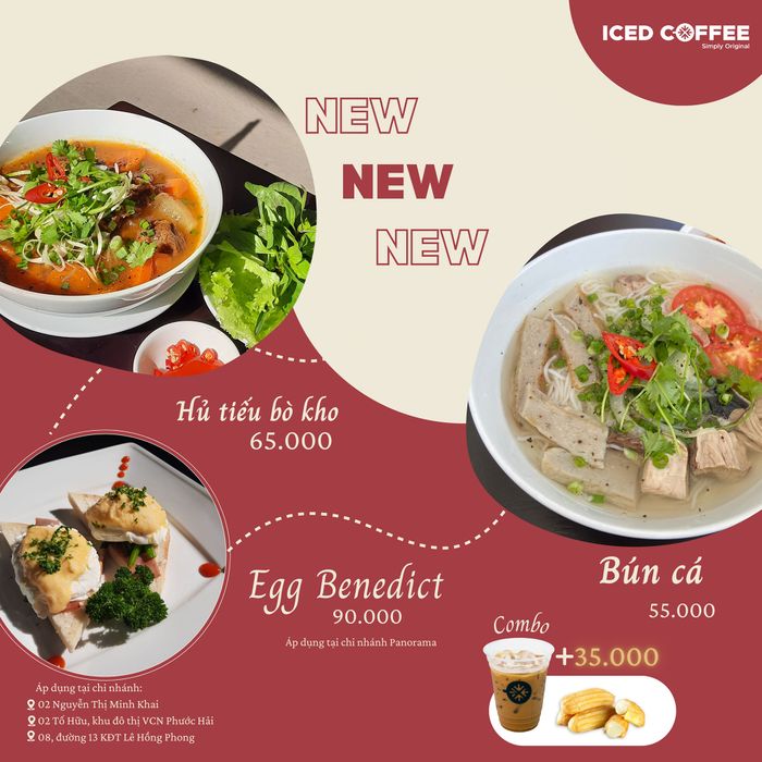 Góc sống ảo nghệ thuật tại Iced Coffee Simply Original