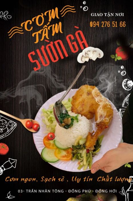 Không gian ấm cúng tại Cơm Tấm Sườn Gà