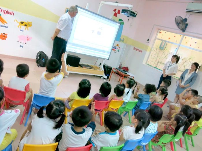 Hình ảnh minh họa trò chơi ném bóng học từ (Nguồn: Tổng hợp)