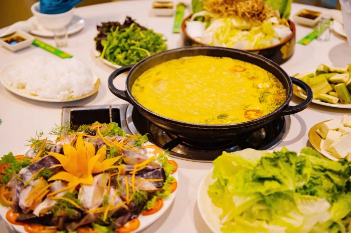 Góc ẩm thực sang trọng với view biên giới tại Hồng Hà Viên - Ảnh 2