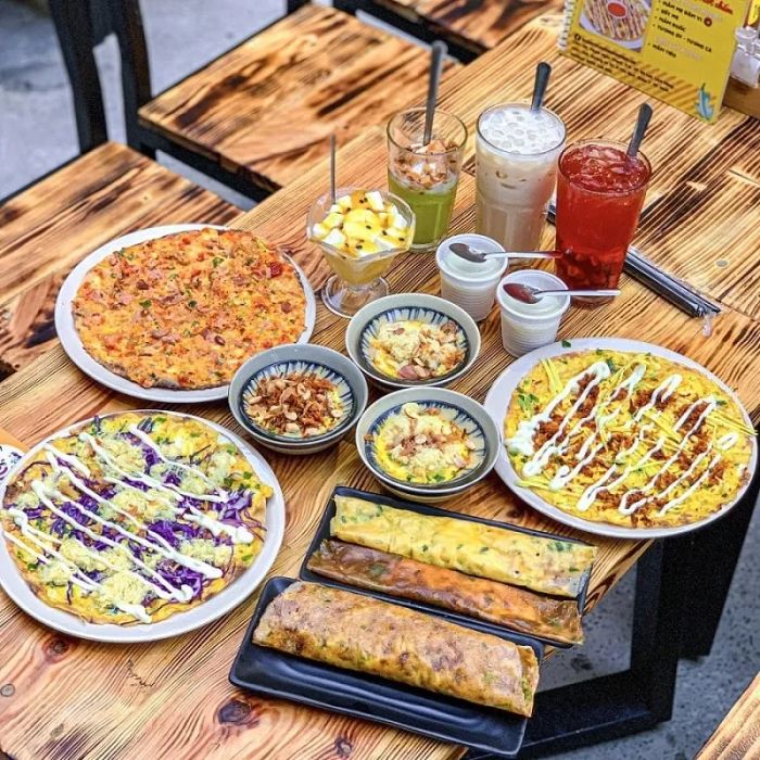 Hình ảnh bánh tráng nướng vàng ươm hấp dẫn (Nguồn: Tổng hợp)