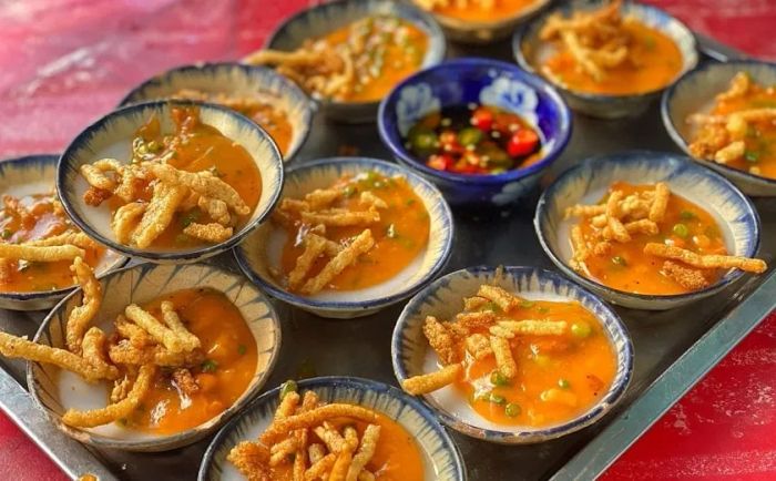 Hình ảnh những chén bánh bèo xinh xắn (Nguồn: Tổng hợp)