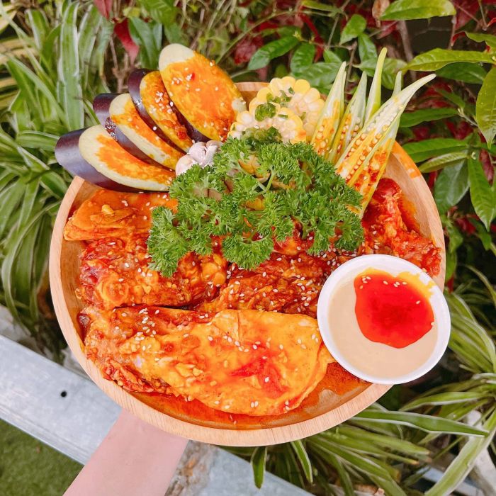 Quầy buffet hải sản tươi ngon tại KHÉT BBQ 2