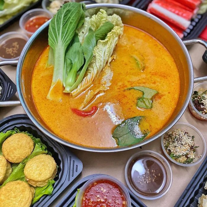 Không gian buffet sang trọng tại Kim Chi Đỏ - Ảnh 1