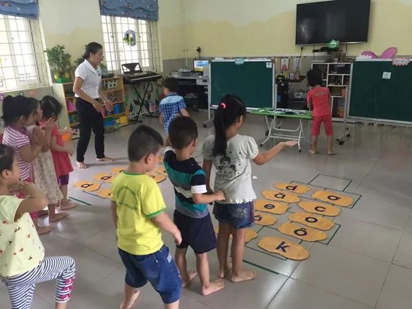 Hình ảnh minh họa trò chơi Đoàn Tàu Vui Nhộn (Nguồn: Sưu tầm)