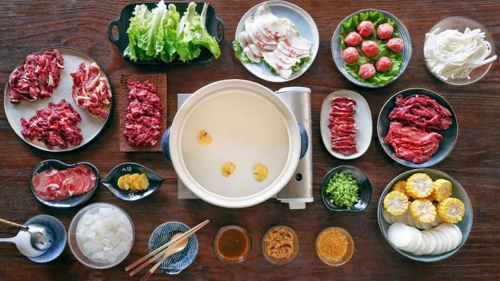 Quầy buffet đa dạng tại Đại Phú Quý