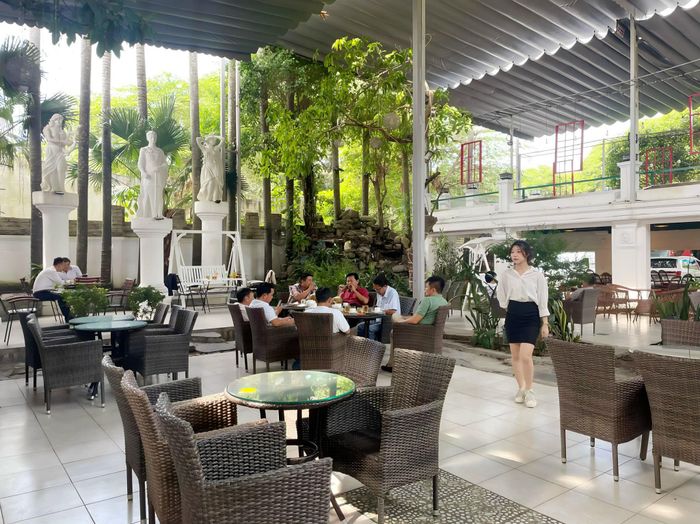 Hình ảnh không gian ấn tượng tại Pha Kê Coffee House