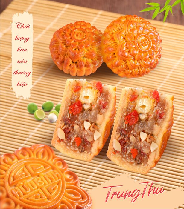 Hình ảnh đặc trưng bánh trung thu Hữu Bình