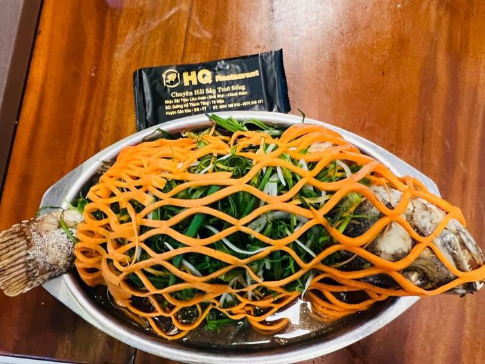 Không gian sang trọng tại Nhà Hàng Hải Sản HQ Côn Đảo