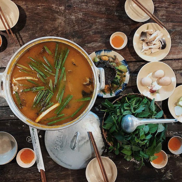 Không gian ấm cúng với những món ngon đậm đà
