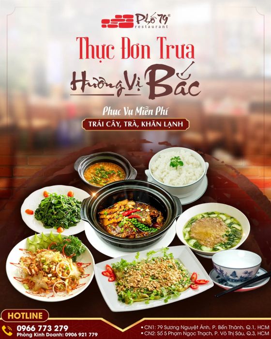 Không gian sang trọng và món ngon đẳng cấp tại PHỐ 79