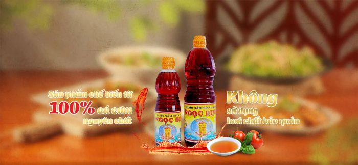 Nước mắm Ngọc Định - Tinh túy từ những giọt cốt đầu tiên