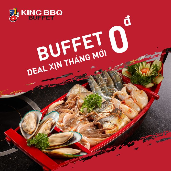 Bữa tiệc nướng thượng hạng tại King BBQ