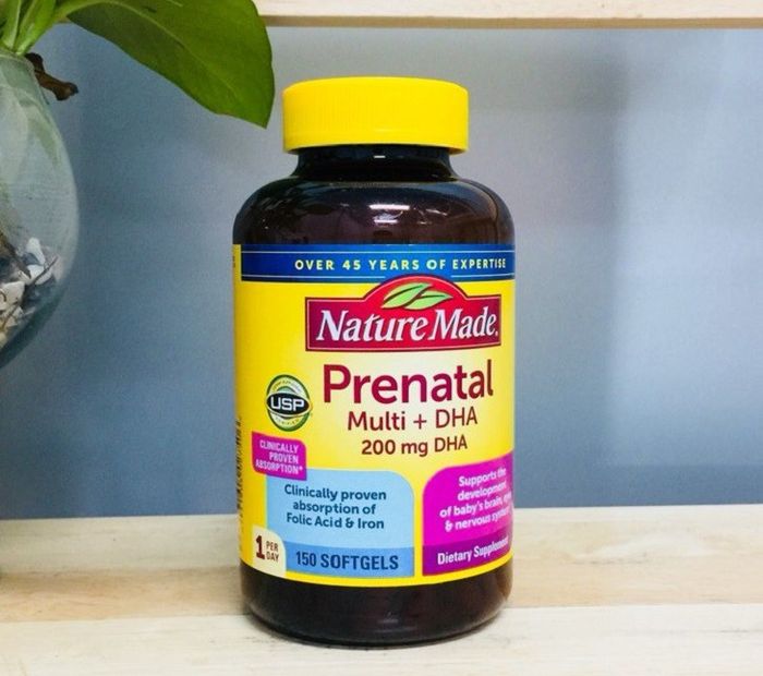 Hình ảnh sản phẩm viên uống Nature Made Prenatal Multi - DHA hỗ trợ mẹ và bé khỏe mạnh - ảnh 1