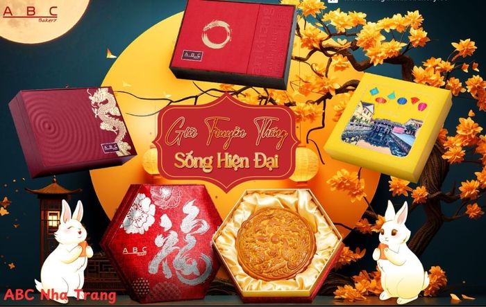 Bộ sưu tập bánh trung thu đa dạng từ ABC Bakery