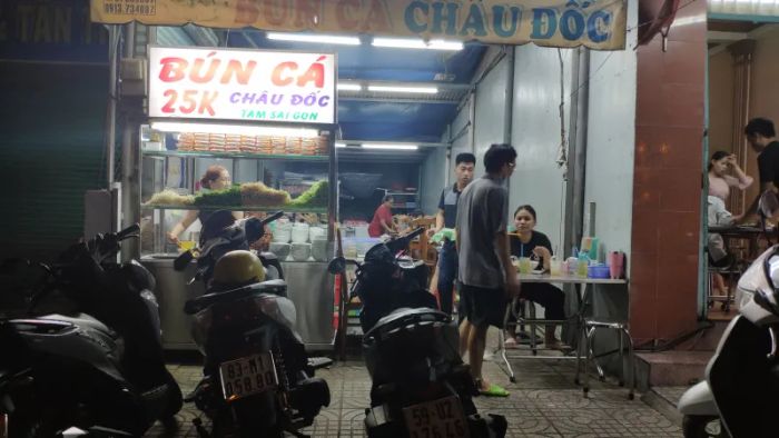 Tô bún cá Châu Đốc thơm ngon đúng chuẩn miền Tây