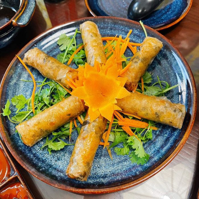 Nghệ thuật trình bày món chay tại Hoan Châu