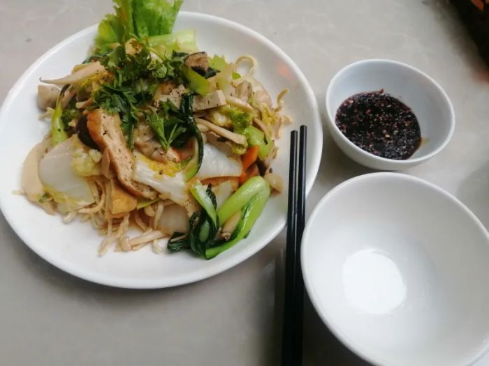 Những món chay nghệ thuật đầy màu sắc tại nhà hàng