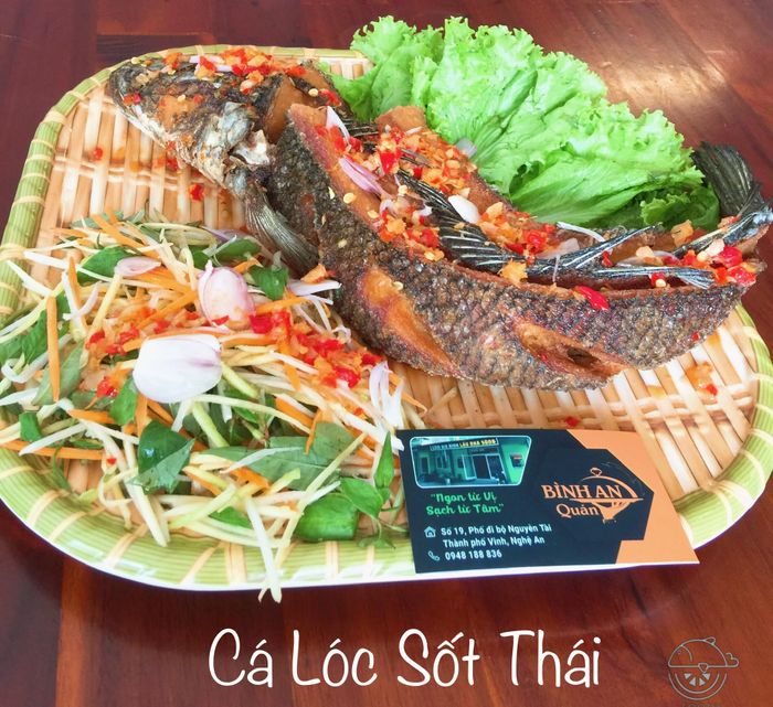 Bình An Quán - Ảnh không gian ấm cúng đậm chất đồng quê