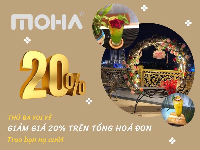 Góc sống ảo đầy mộng mơ tại Coffee Moha