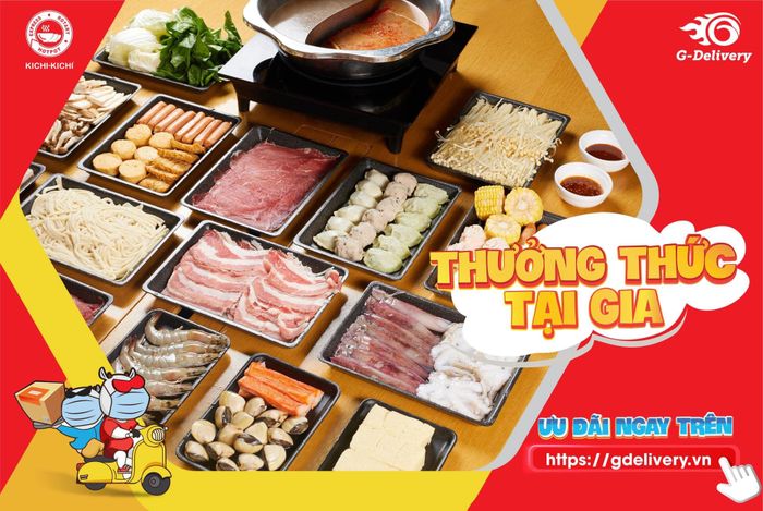 Ảnh 3 - Kichi-Kichi Vĩnh Long: Không gian hiện đại cùng nồi lẩu nghi ngút hương thơm