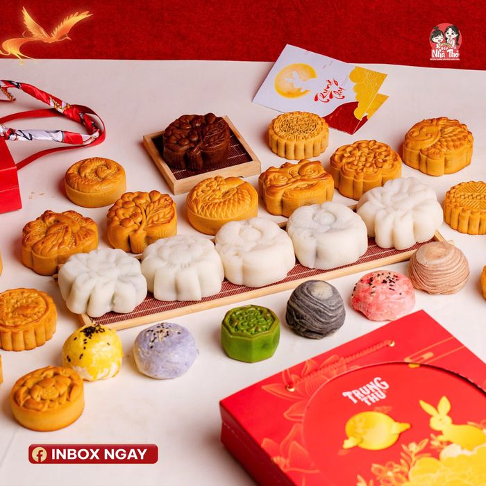 Tinh hoa bánh trung thu Bếp Nhà Thỏ qua góc máy